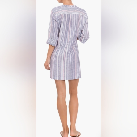 Everyday Ritual Claudine Cotton Cover-Up Tunic Size L - Picture 2 of 4